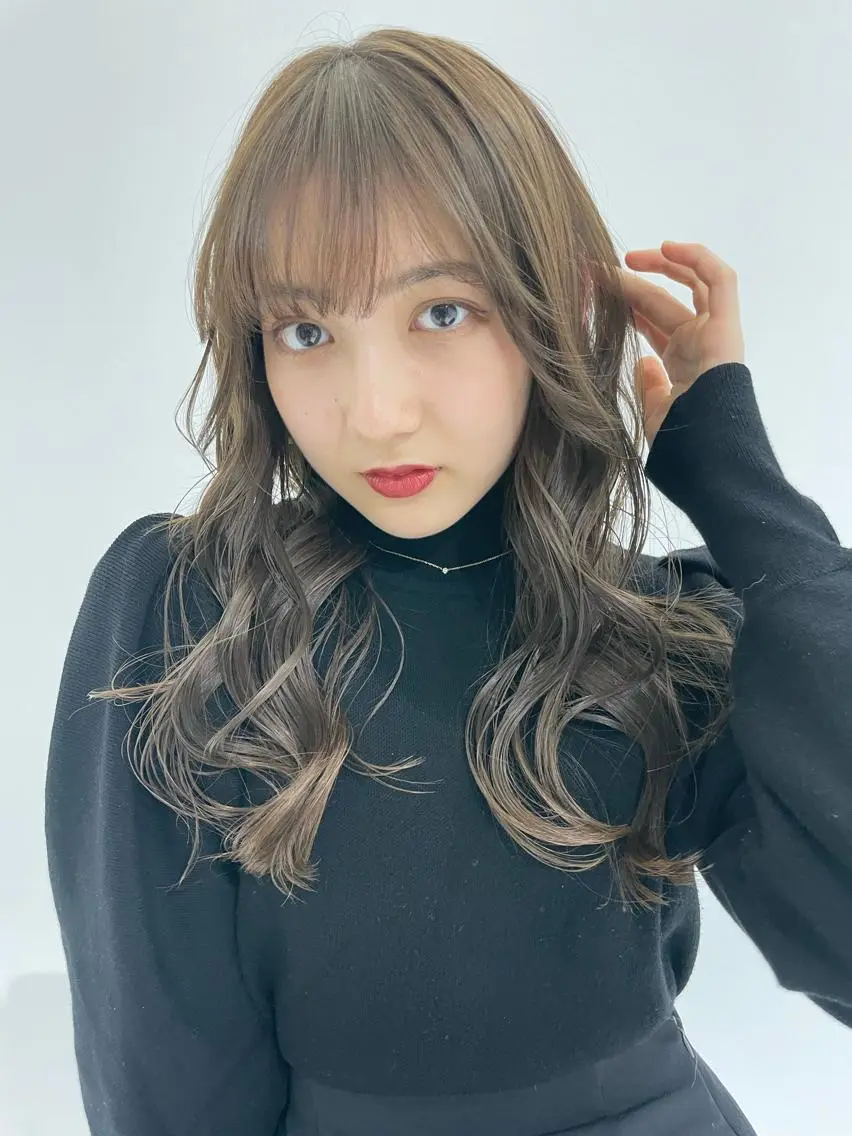 ロング カット ヘアカラー トリートメント ブリーチ指名No.1 Daikiのヘアスタイル