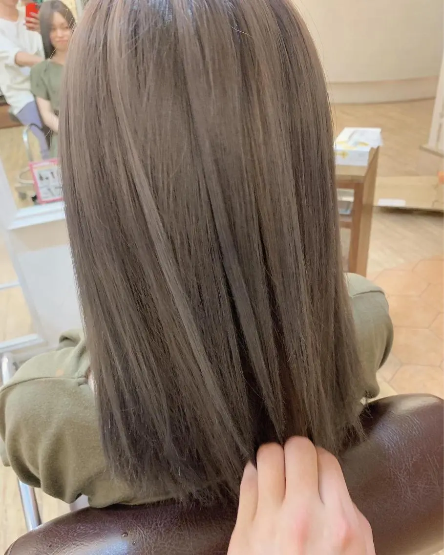 ロング カラー 塚本 征也のヘアスタイル