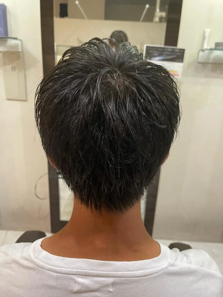 ショート 🌻メンズカット 落合諒🌻のヘアスタイル