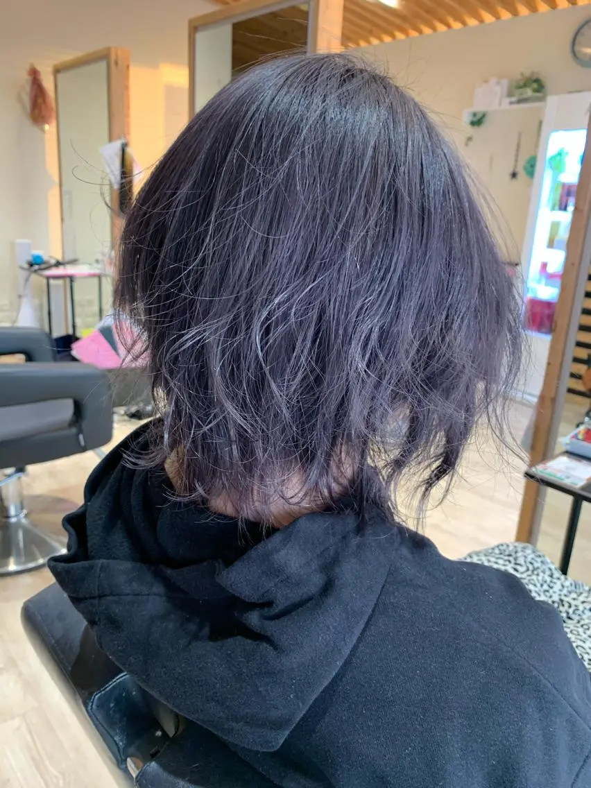 ショート ヘアカラー 大久保 隆蔵のヘアスタイル