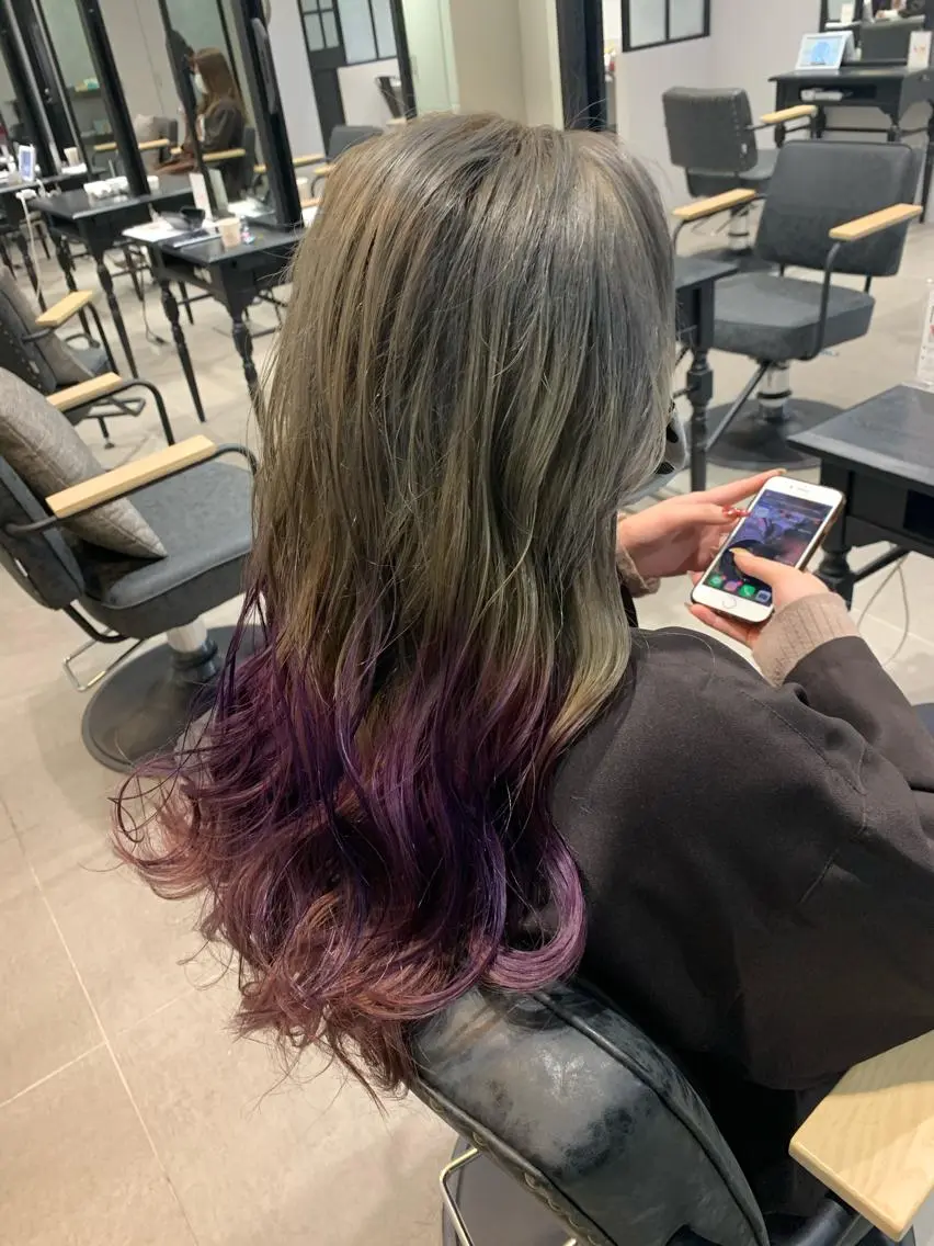 ロング 【Gluck】高橋 大治のヘアスタイル