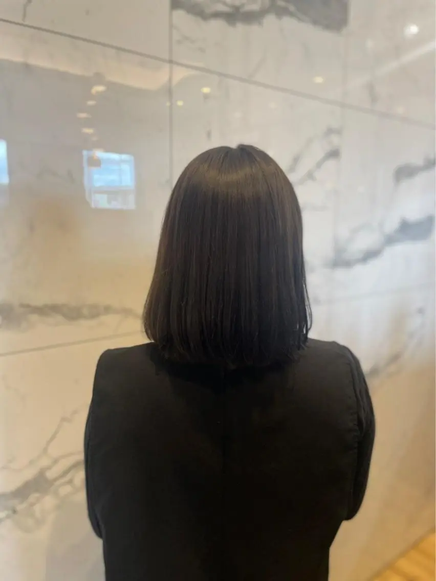 ミディアム カラー ヘアカラー arl 豊田店のヘアスタイル