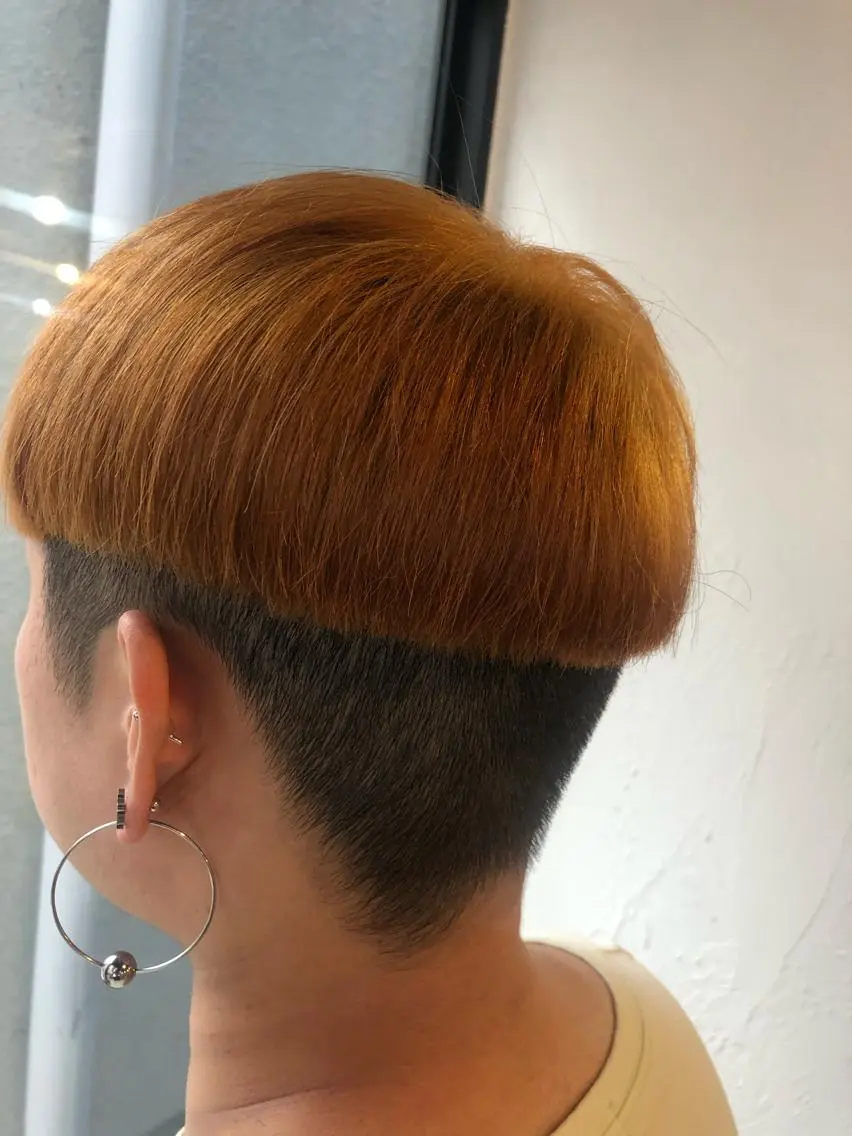 ショート カラー メンズ 髪質改善&ブリーチ 伊勢 祐一郎のヘアスタイル
