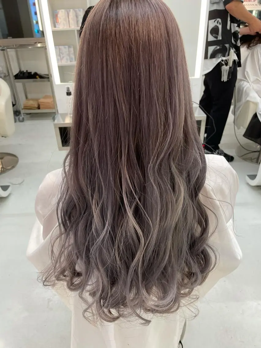ロング カラー 💈髪質改善メニュー 佐藤 萌💈のヘアスタイル