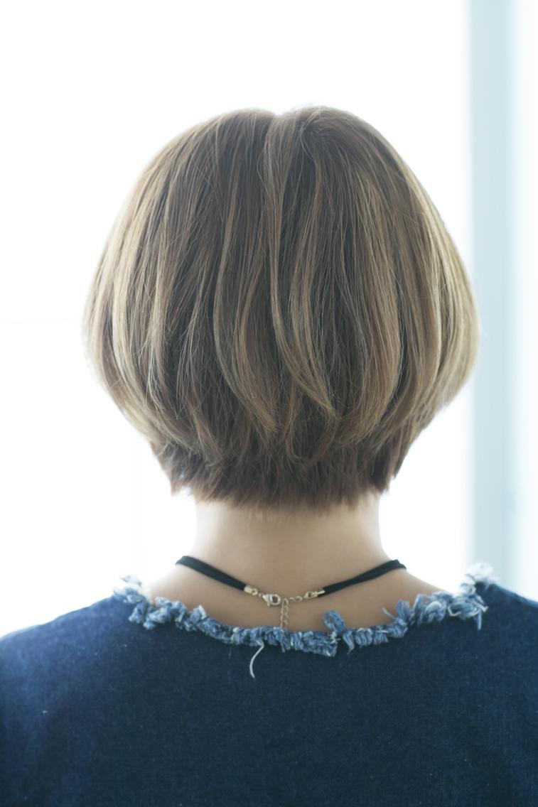 ショート トリートメント ヘッドスパ 貴志 眞のヘアスタイル