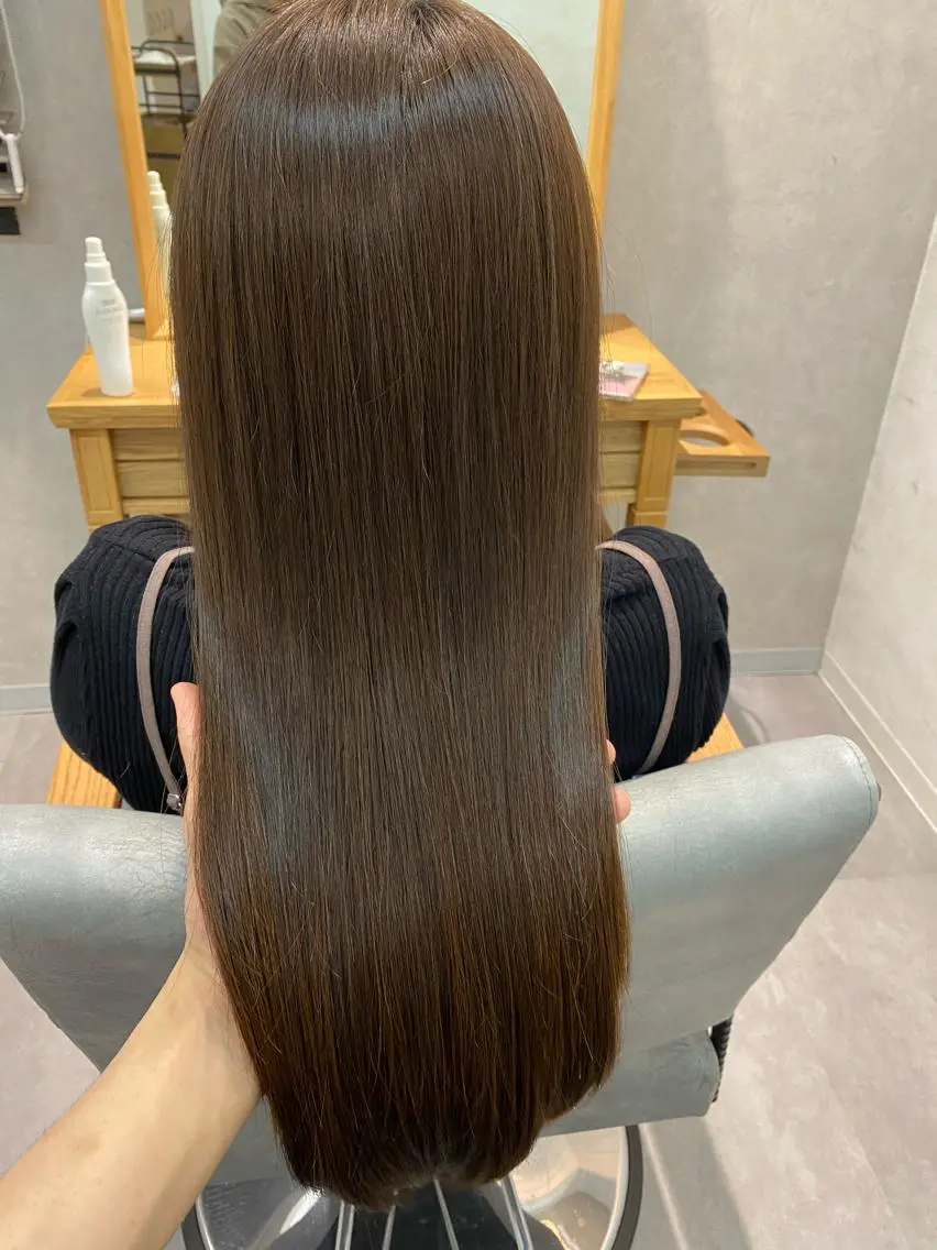 ミディアム blue ブルーのヘアスタイル