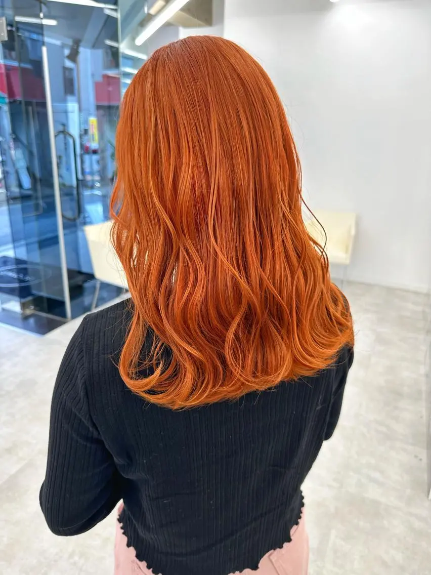 ロング カラー ブリーチ指名No.1 Daikiのヘアスタイル