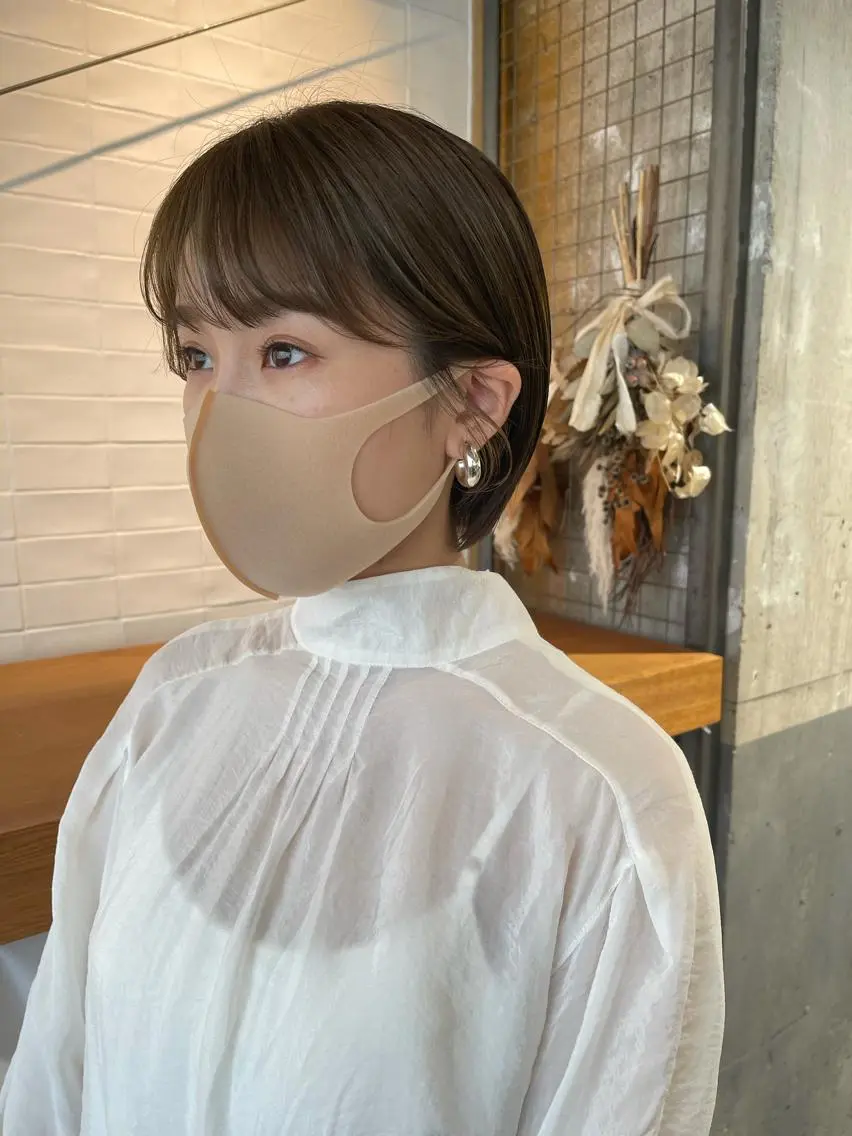 ショート ショートヘア kiyono ⭐︎ダブルカラーのヘアスタイル