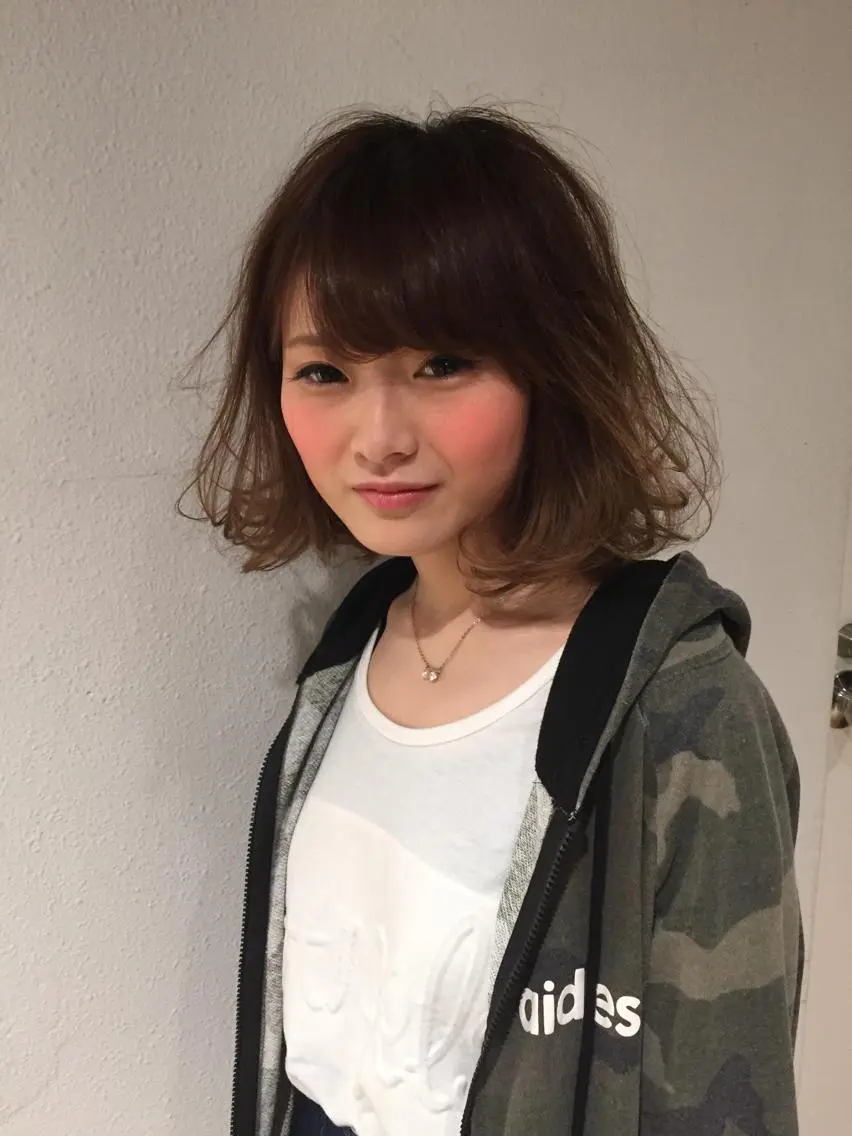 ミディアム ヤマダ タケトのヘアスタイル