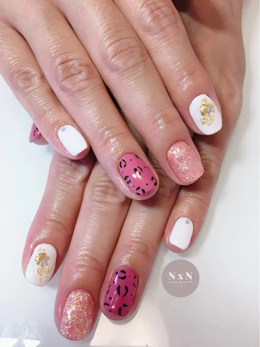 ネイル ジェルネイル ぷっくりネイル nail salon N×Nのネイルデザイン