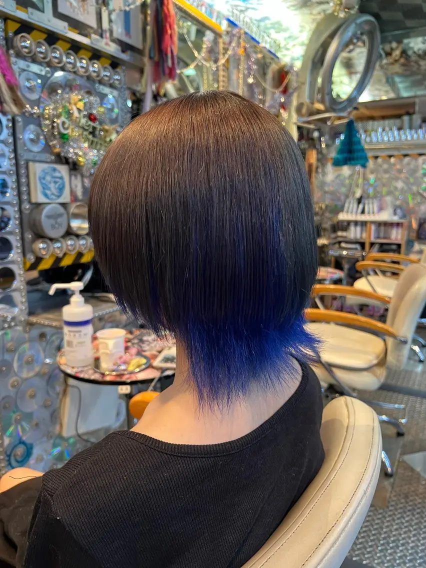 ミディアム カラー カット ヘアカラー KOYA コヤのヘアスタイル