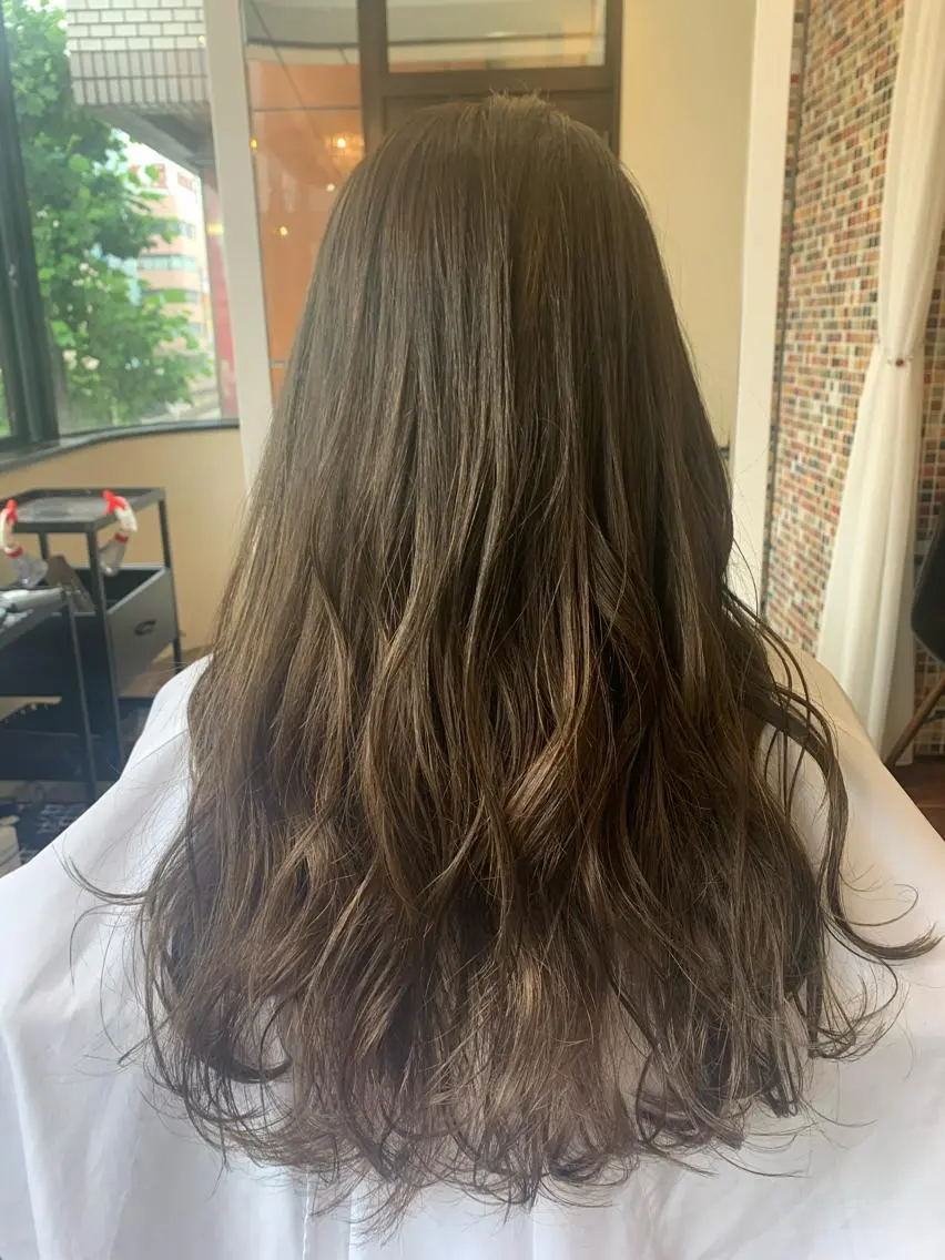 ロング カラー 【azure横浜】 🧸misaki🌸のヘアスタイル