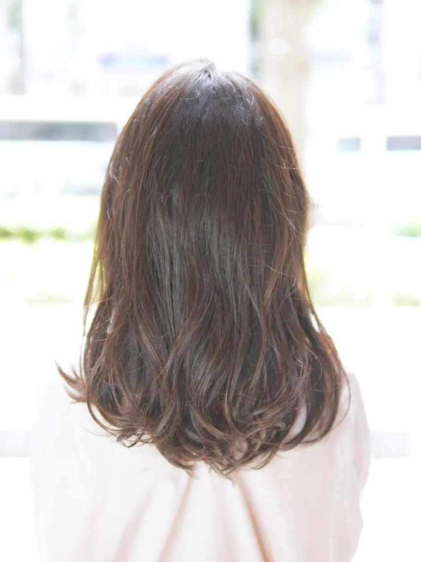 セミロング 永野 良一のヘアスタイル