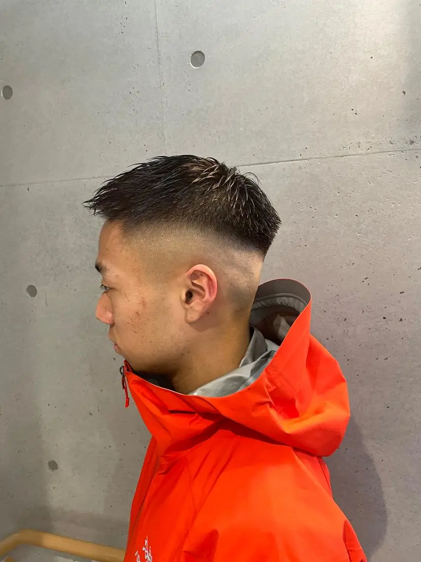 ショート カラー パーマ メンズ カット 🔥メンズ超特化🔥 青木海斗のヘアスタイル