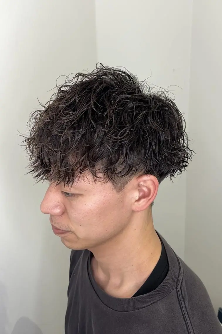 ショート パーマ メンズ aDALil ATSUYAのヘアスタイル