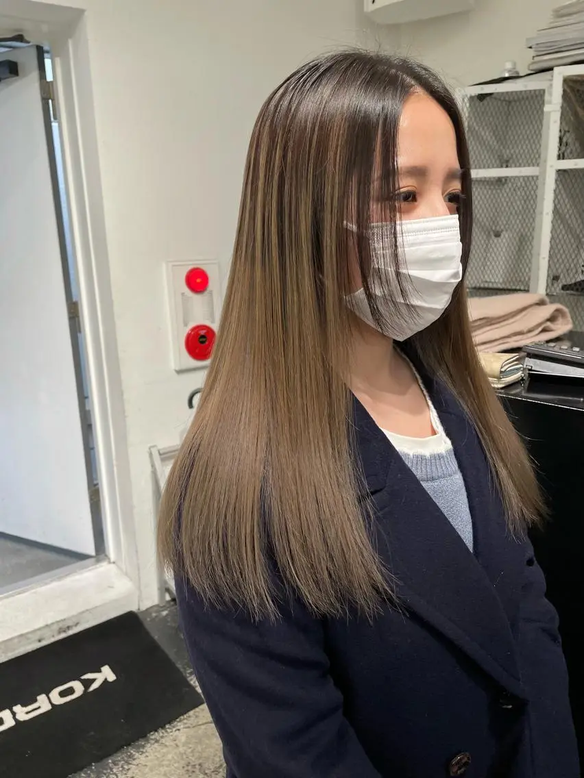 ロング カラー 🌻名古屋🌻 🫧ハイトーン🫧のヘアスタイル