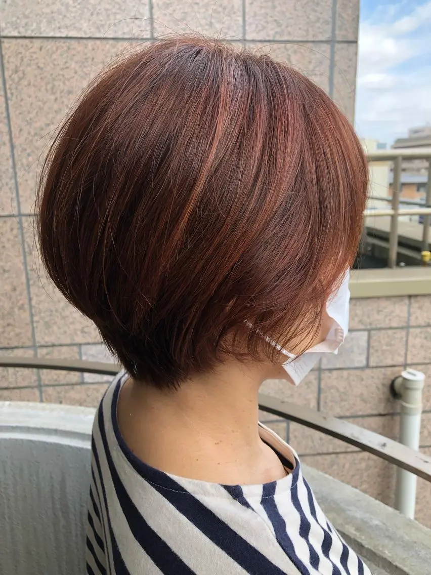 ショート カラーアンドケアリタ kitamuuuのヘアスタイル