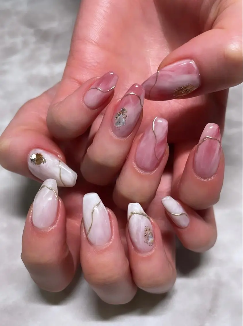 ネイル 持ち込み 関根 未来のネイルデザイン