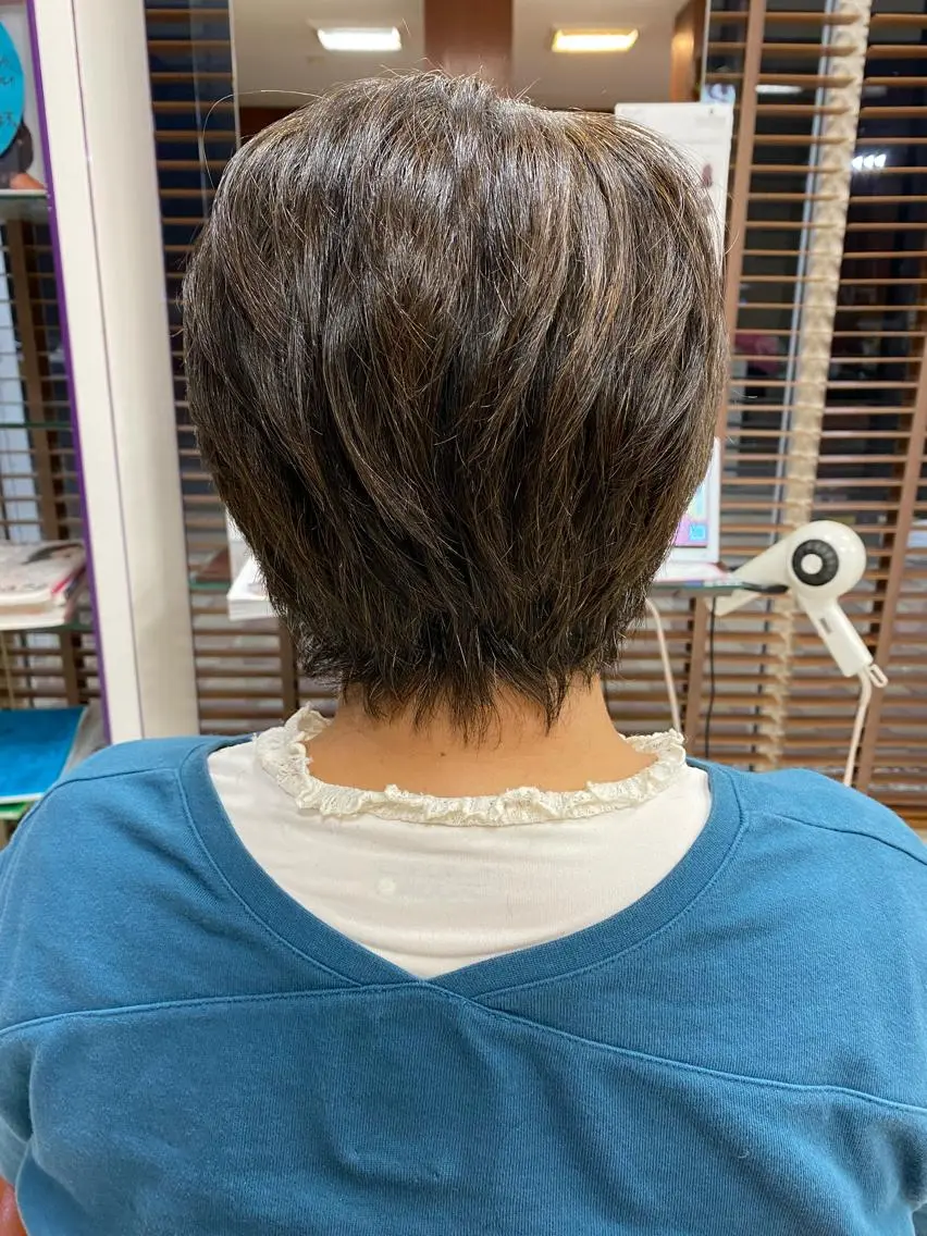 ショート TELA HAIR 大輪のヘアスタイル