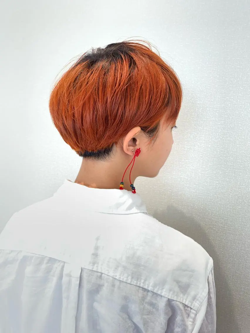 ショート カラー 松井 恵太のヘアスタイル
