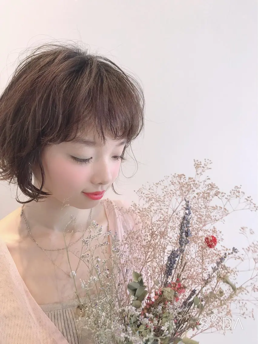 マツエク・マツパ カラーマツエク ナチュラル taniuchi ramuのマツエク・マツパデザイン