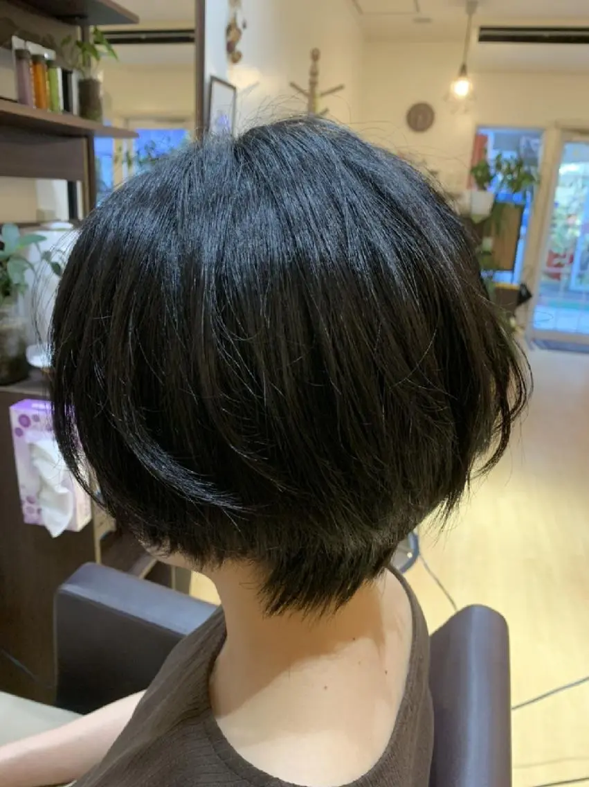 ショート ショートヘア サトウ シューイチのヘアスタイル