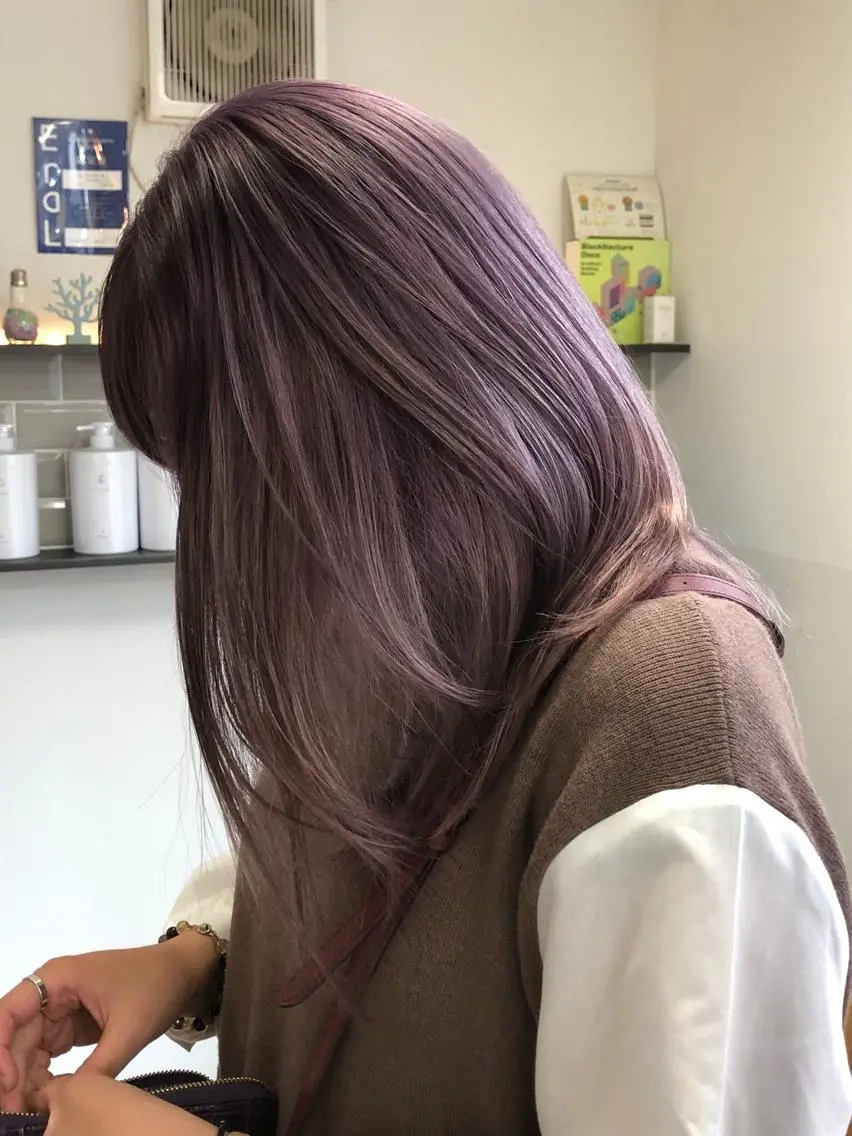 ロング アトリエニューヨーク 三ノ輪店のヘアスタイル