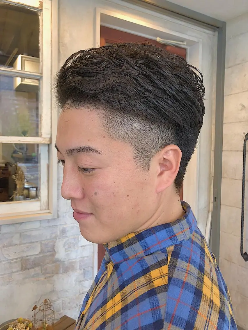 パーマ メンズ メンズパーマ パーマ hair salon Zöld.のヘアスタイル