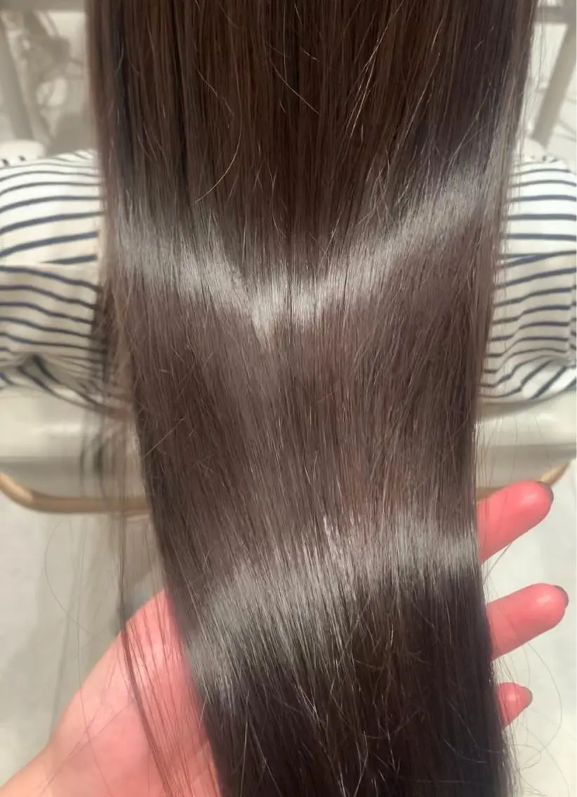 ロング カラー ヘアアレンジ 内田 志乃のヘアスタイル