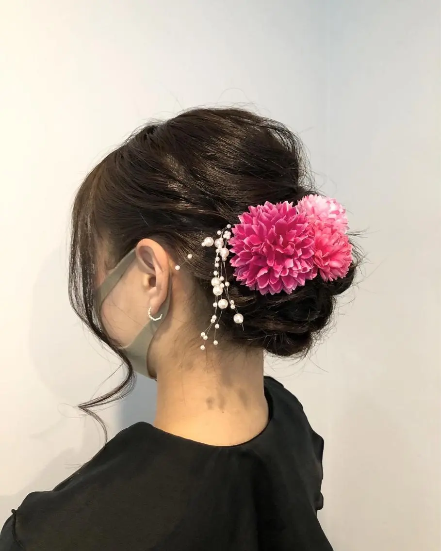 hair care ACRO店長　谷のヘアスタイル