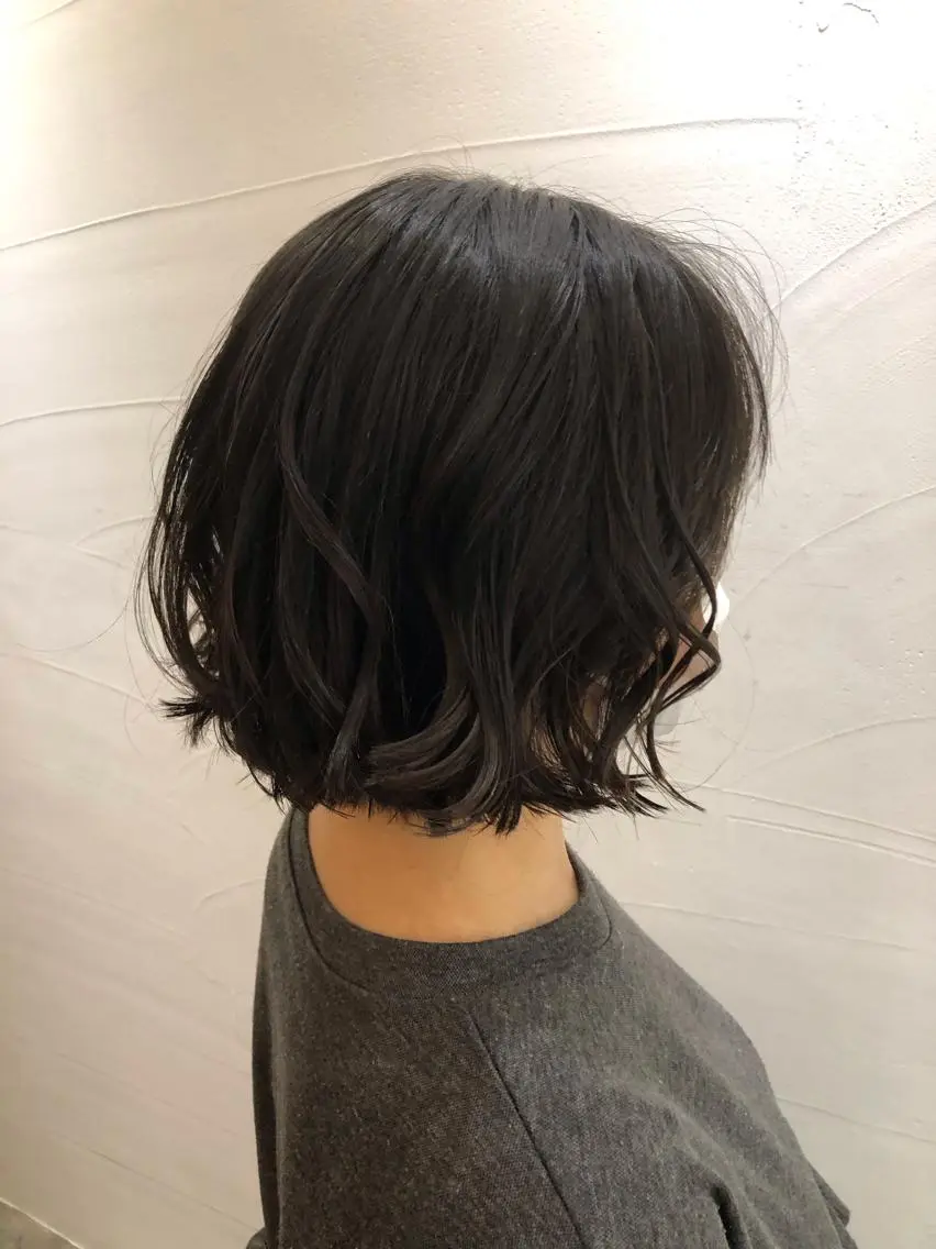 ショート ボブ ⚡️メンズ/波巻き/ 片岡篤宣/水戸⚡️のヘアスタイル