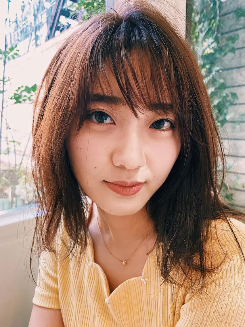 ミディアム ショート& パーマ　坂本のヘアスタイル