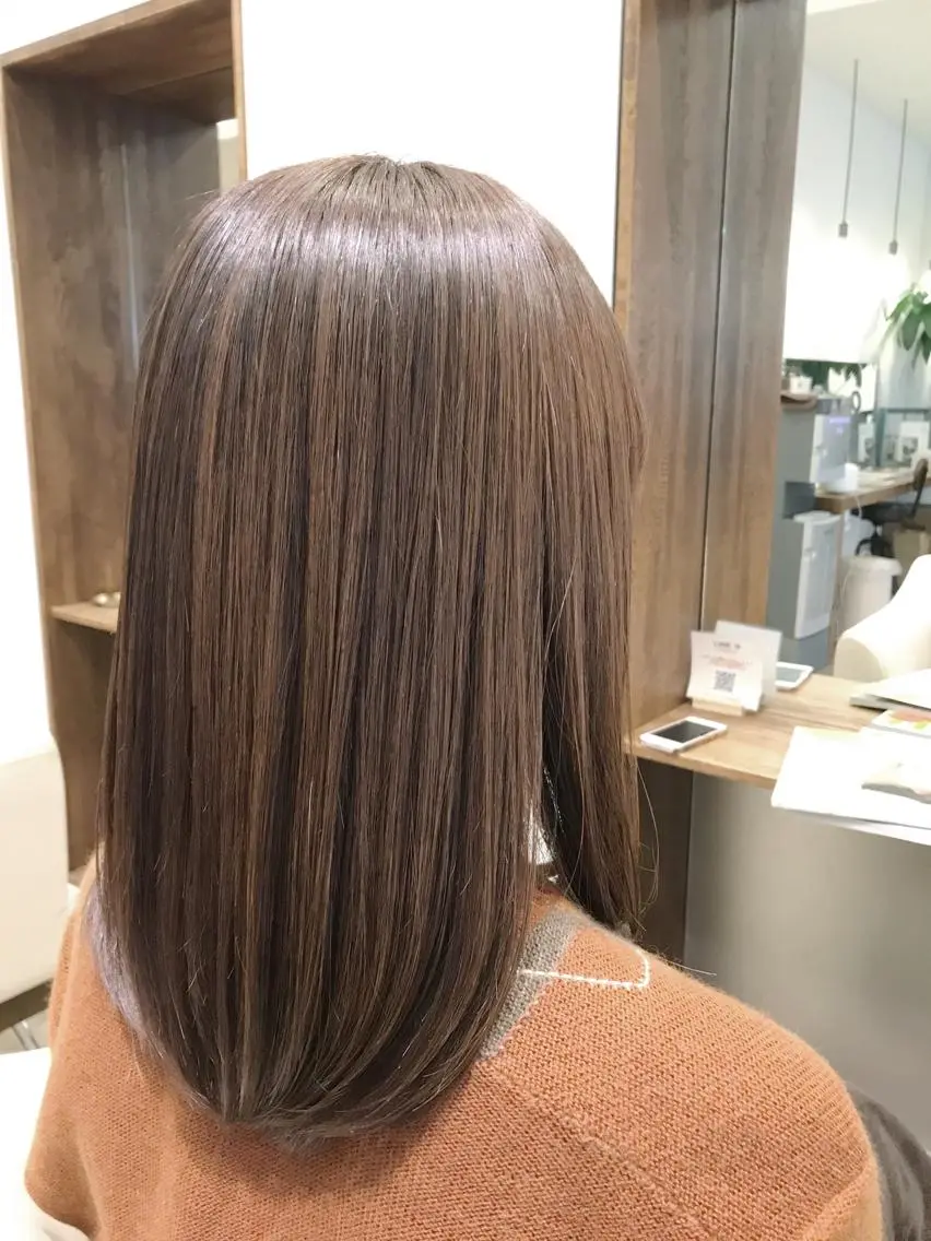 縮毛矯正 入江 允のヘアスタイル
