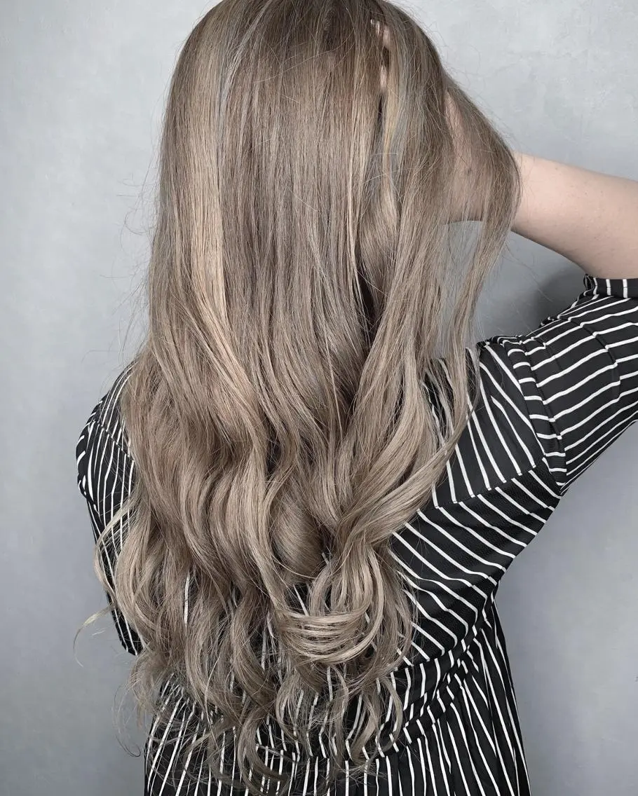 セミロング カラー パーマ ヘアアレンジ メンズ キッズ ネイル マツエク・マツパ 学生(メンズ向け) 学生 ヘアカラー 新宿駅近♡友達とOK 🦋W -ワット -のヘアスタイル