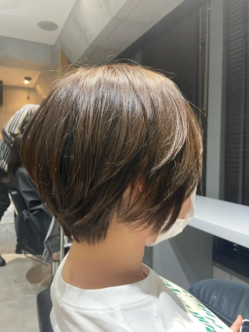 ショート カラー 😎newi池袋😎 ミタショウタのヘアスタイル