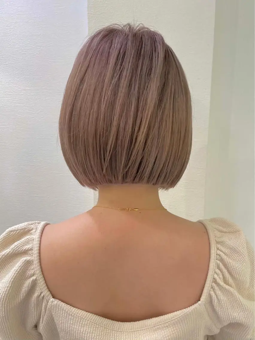 ショート カラー カット 縮毛矯正 トリートメント ✨髪質改善特化✨副 店長椎葉信乃介のヘアスタイル