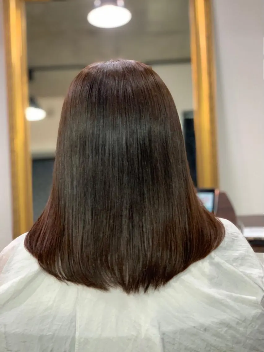ミディアム 渋谷宮益坂 omoのヘアスタイル