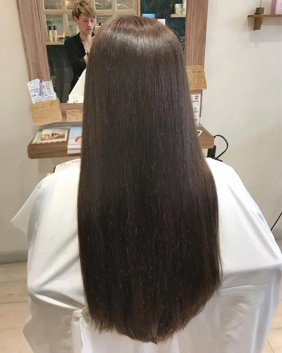 ロング カラー イルミナカラー メンズ指名多数!! 田島史也のヘアスタイル