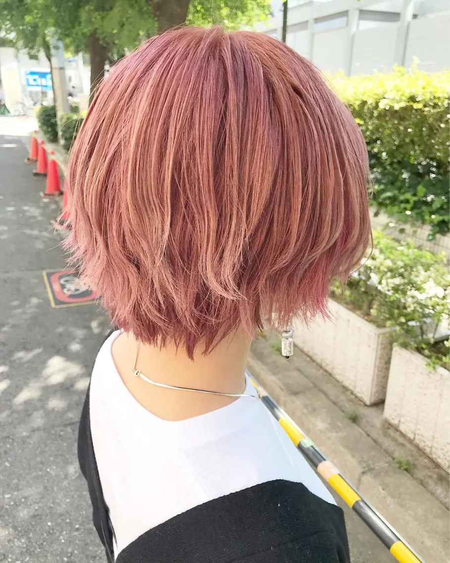 ショート カラー 🧡色落ちまで2度 楽しめる🧡ヨシキのヘアスタイル