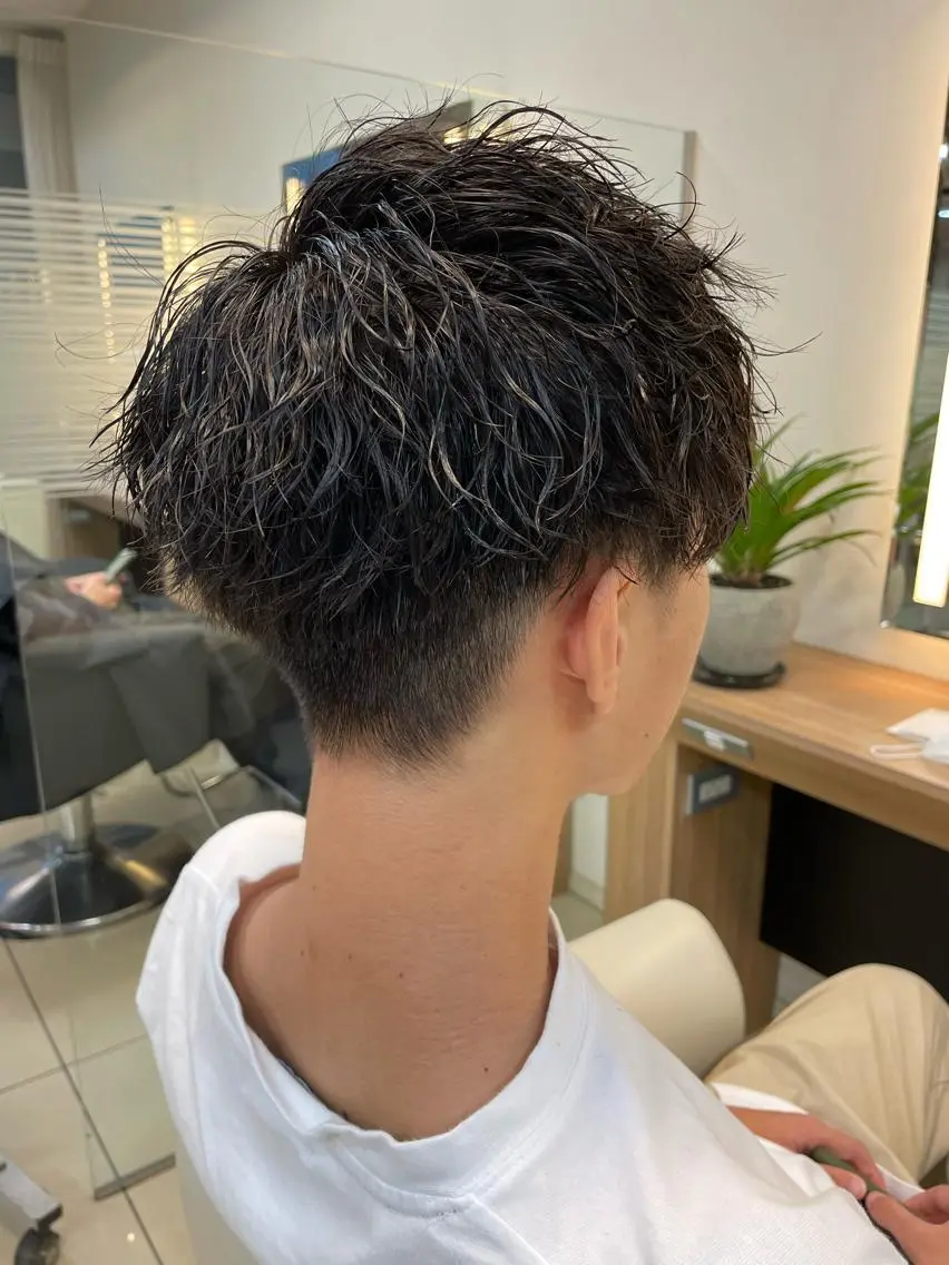 パーマ メンズ メンズパーマ ツイストスパイラルパーマ スパイラルパーマ haf店長 ✂︎タカハシレン✂︎のヘアスタイル