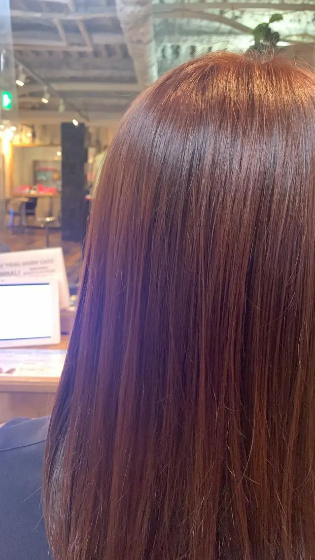 ミディアム カラー repose日本橋 室町のヘアスタイル
