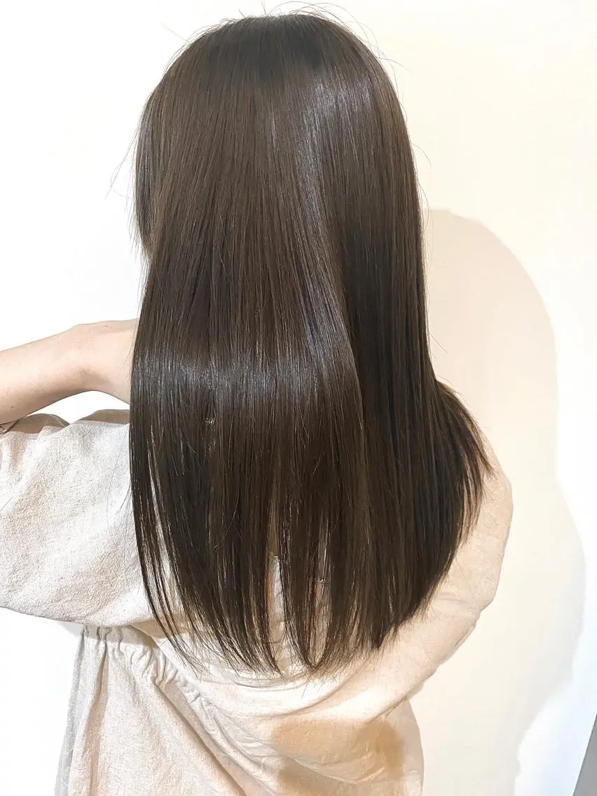 ロング カラー ヘアアレンジ ネイル マツエク・マツパ 透明感カラー ハイライトカラー 外国人風カラー ハイライト トリートメント 夜23時まで予約🉑 reverieあきらのヘアスタイル
