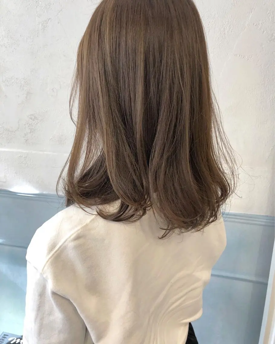 カラー カット ヘアカラー 透明感カラー✴︎ SAYAKAのヘアスタイル
