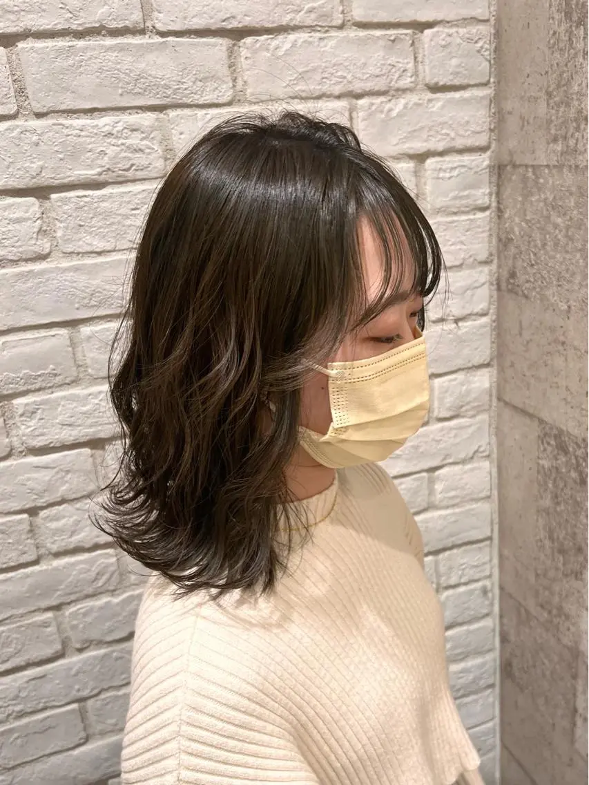 ミディアム カラー ヘアアレンジ 🔥メンズパーマ🔥 鈴木 翔斗のヘアスタイル