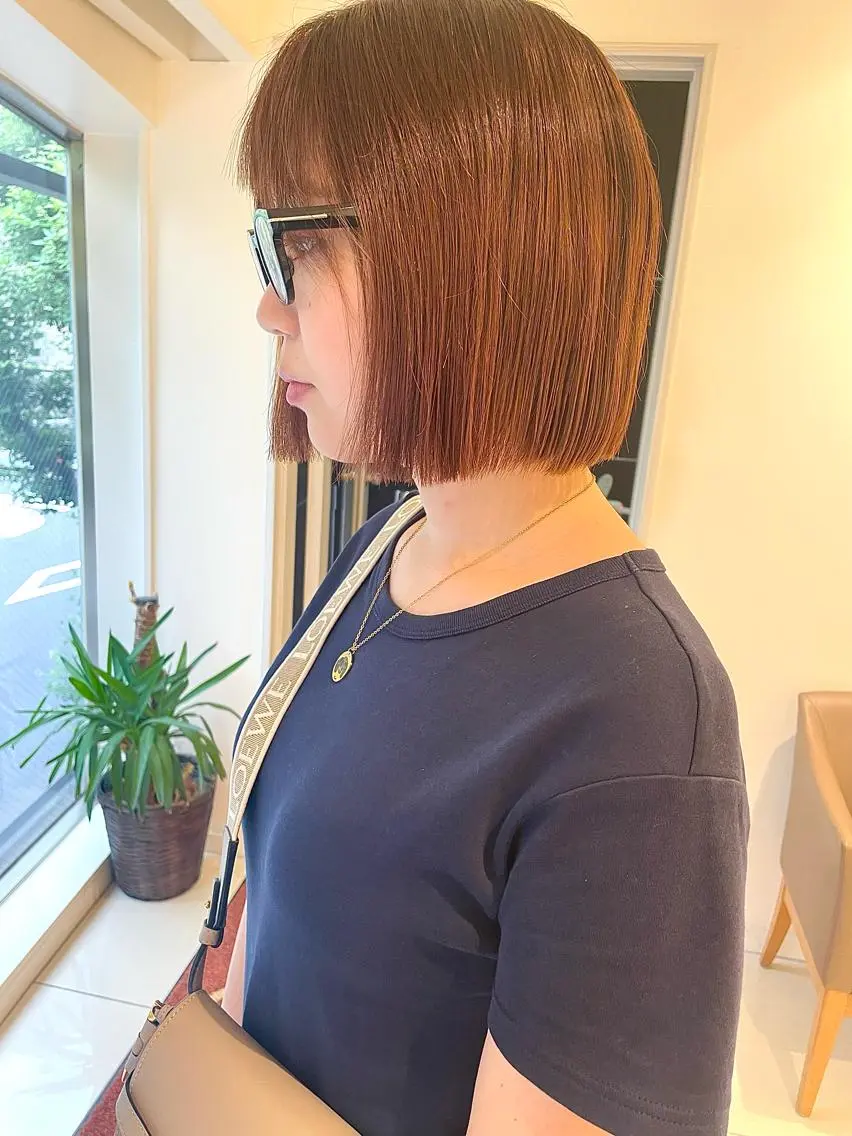 ミディアム HCA studioのヘアスタイル
