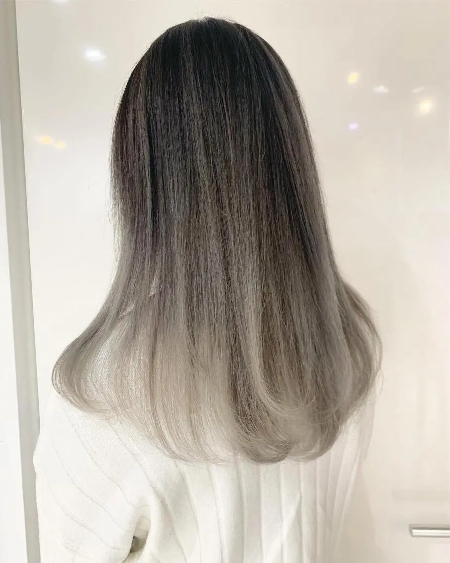 セミロング カラー パーマ 【公式】amble luxe池袋東口🩷のヘアスタイル