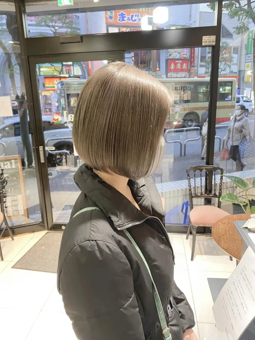 ショート カラー ✨髪質改善専門店✨ QOLU✨のヘアスタイル