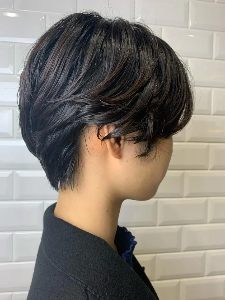 ショート パーマ appiis 柳田葵　横浜のヘアスタイル