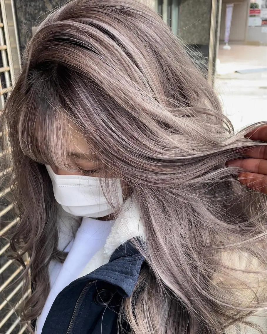 ロング カラー ヘアアレンジ 💕 manaka🌺のヘアスタイル
