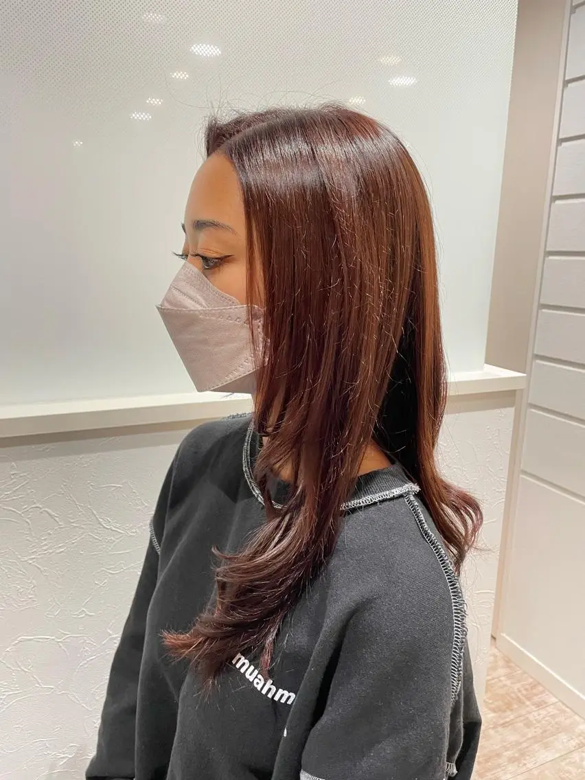 ロング 西能 心音のヘアスタイル